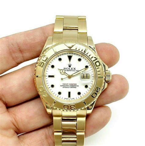 vintage gold rolex 40mm|rolex yachtmaster 40 price.